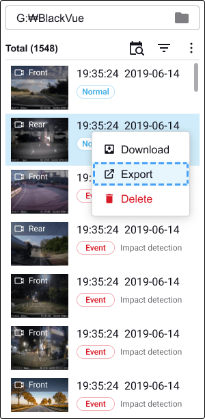 Exporting-videos-screenshot