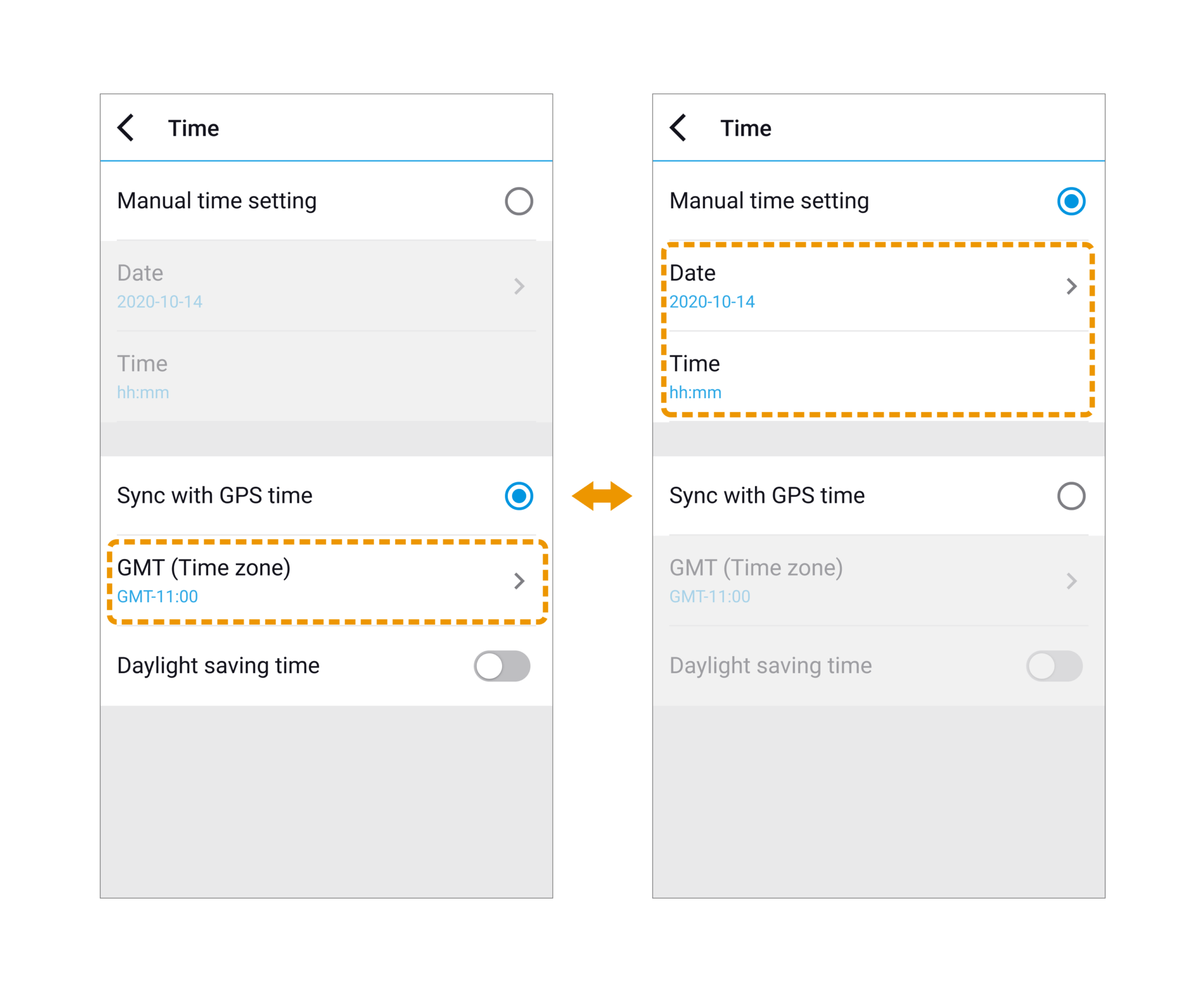 Changing Settings Using Your Smartphone Android iOS DR750X Plus