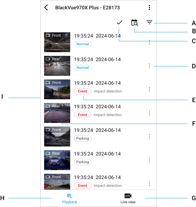 Using your smartphone (Android/iOS) – DR970X-2CH LTE Plus