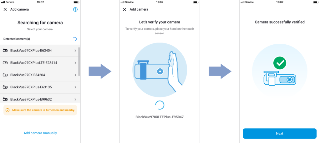 Using your smartphone (Android/iOS) – DR970X-2CH LTE Plus