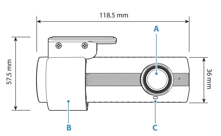At a glance – K970X Plus – BlackVue Product Manuals